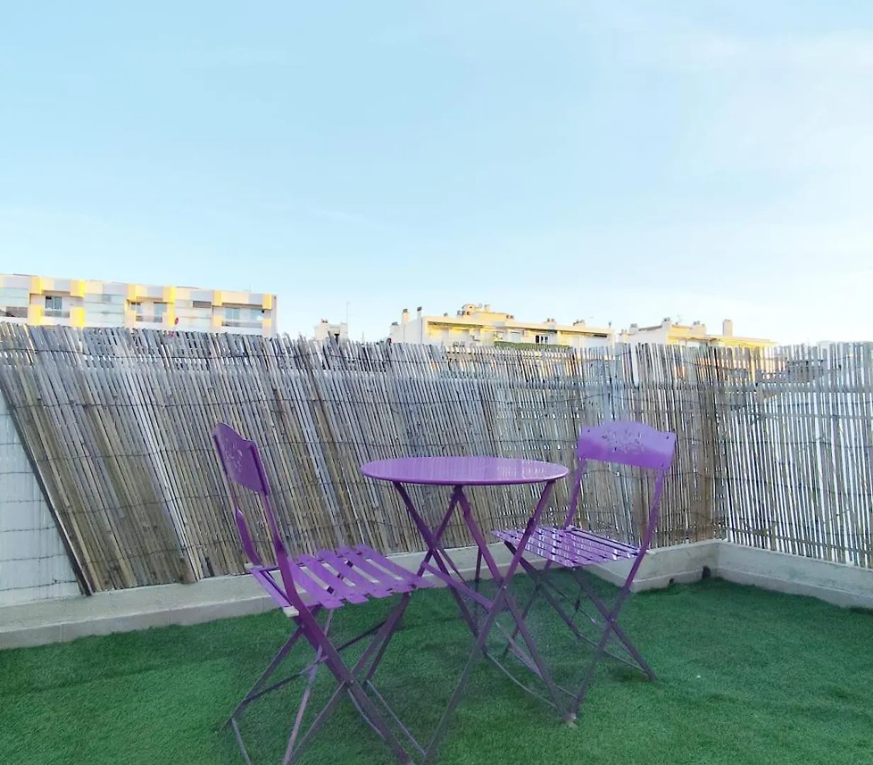 Cozy Appartment Downtown Nizza 2 Bedroom 1 Min Beach 1 Min Tramway 10Min Airport Air Conditionner Apartman